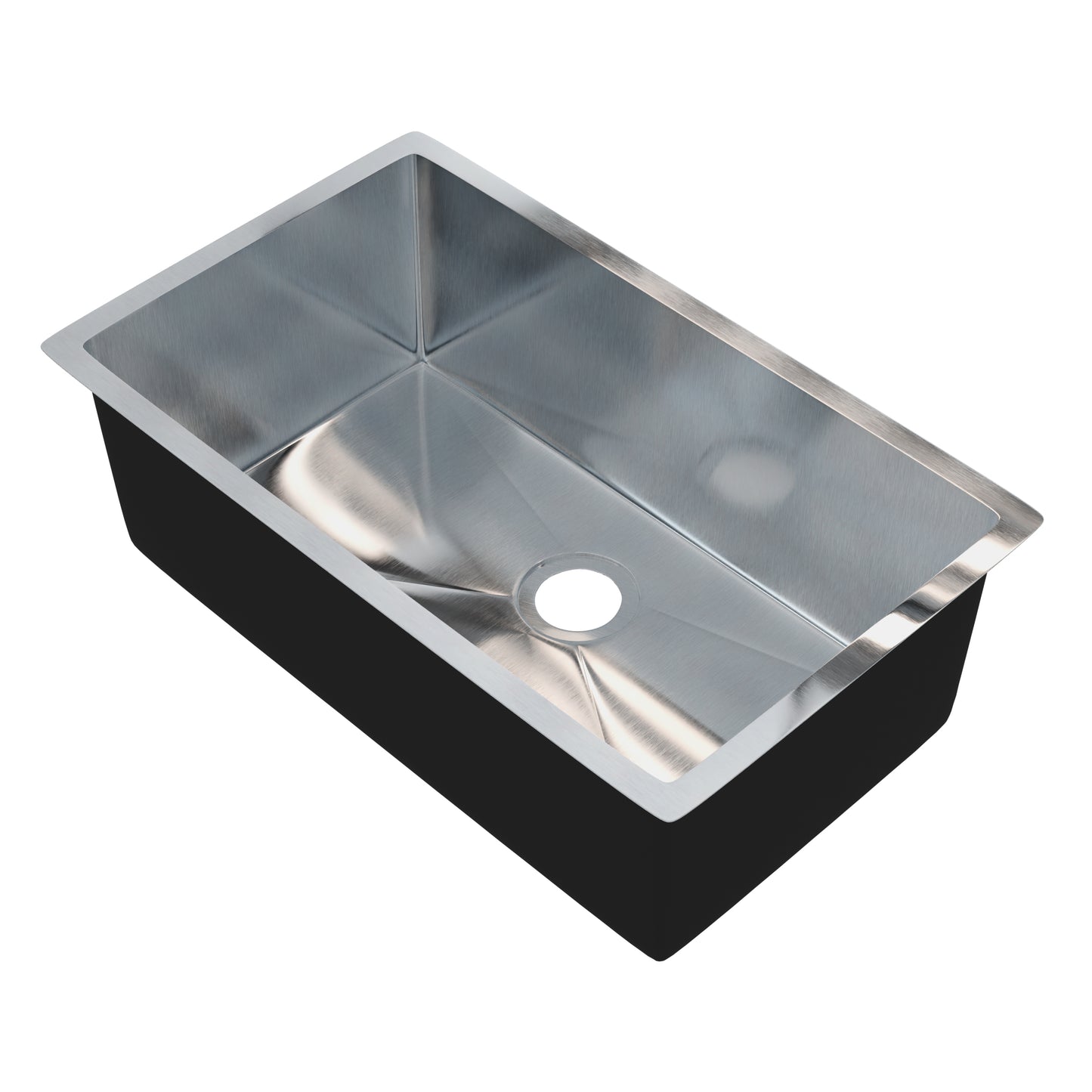 30-inch Stainless Steel Single Bowl Kitchen Sink - NKSS-R10301810SB
