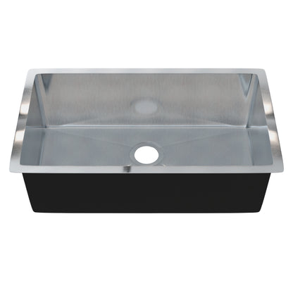 30-inch Stainless Steel Single Bowl Kitchen Sink - NKSS-R1030189SB