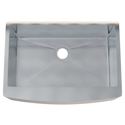 30-inch Stainless Steel Single Bowl Farmhouse Kitchen Sink  - NKSS-R103021SBFRM