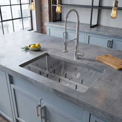 32-inch Stainless Steel Single Bowl Kitchen Sink - NKSS-R10321810SB