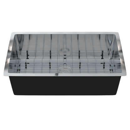 32-inch Stainless Steel Single Bowl Kitchen Sink - NKSS-R10321810SB