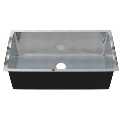 32-inch Stainless Steel Single Bowl Kitchen Sink - NKSS-R10321810SB