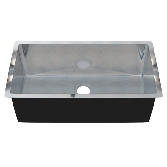 32-inch Stainless Steel Single Bowl Kitchen Sink - NKSS-R10321810SB