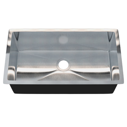 32-inch Stainless Steel Single Bowl Kitchen Sink - NKSS-R10321810SB