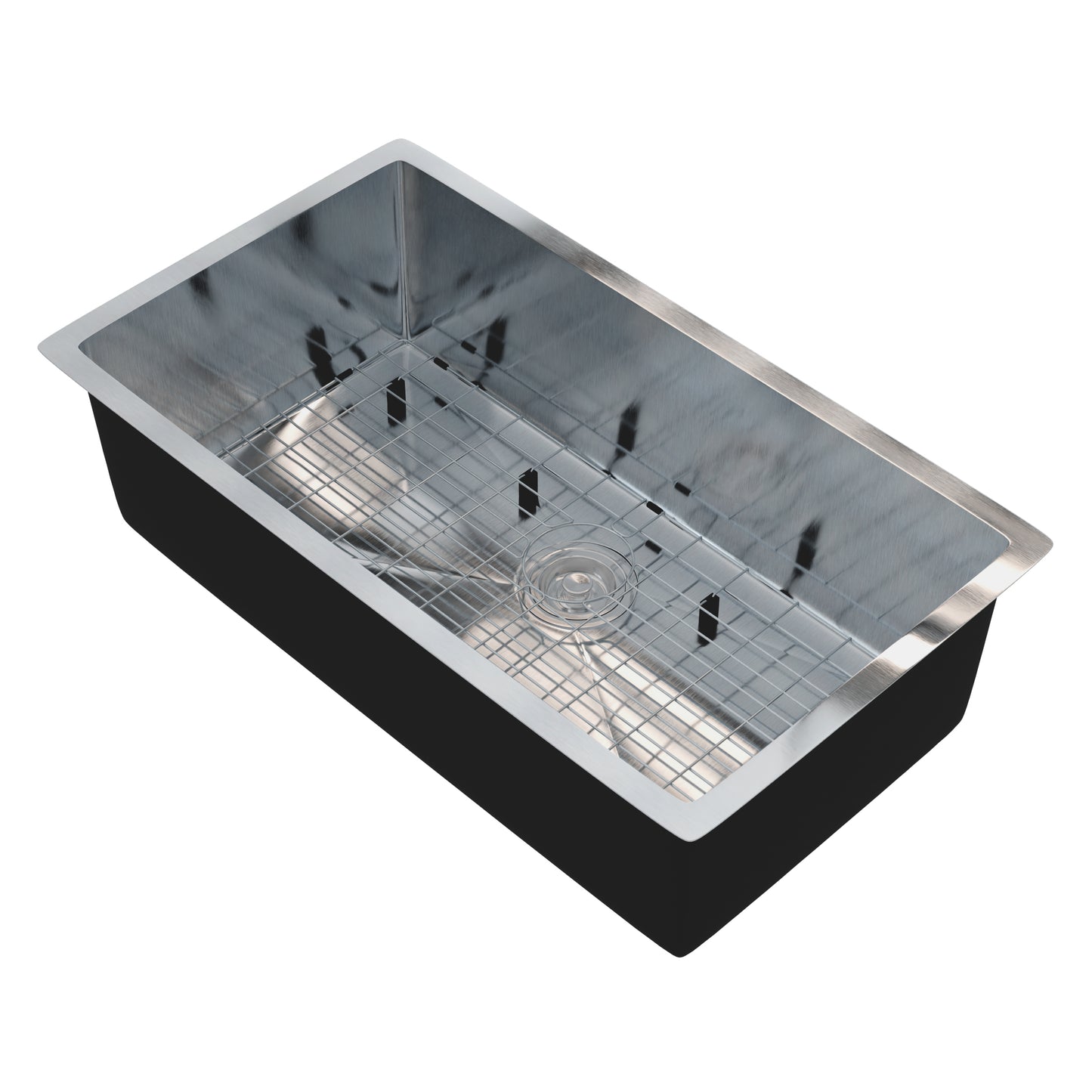 32-inch Stainless Steel Single Bowl Kitchen Sink - NKSS-R1032189SB
