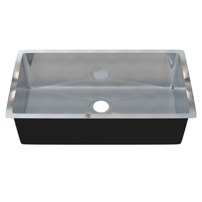32-inch Stainless Steel Single Bowl Kitchen Sink - NKSS-R1032189SB