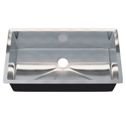 32-inch Stainless Steel Single Bowl Kitchen Sink - NKSS-R1032189SB