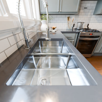 33-inch Stainless Steel Double Bowl Kitchen Sink - NKSS-R10331910DB