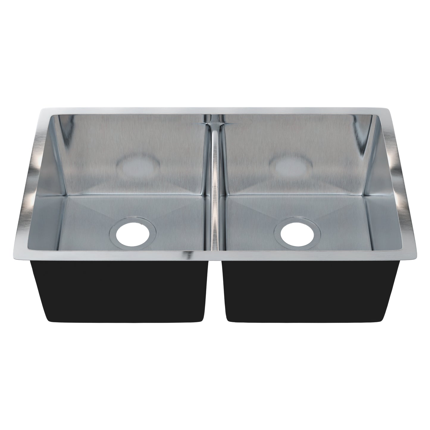 33-inch Stainless Steel Double Bowl Kitchen Sink - NKSS-R10331910DB