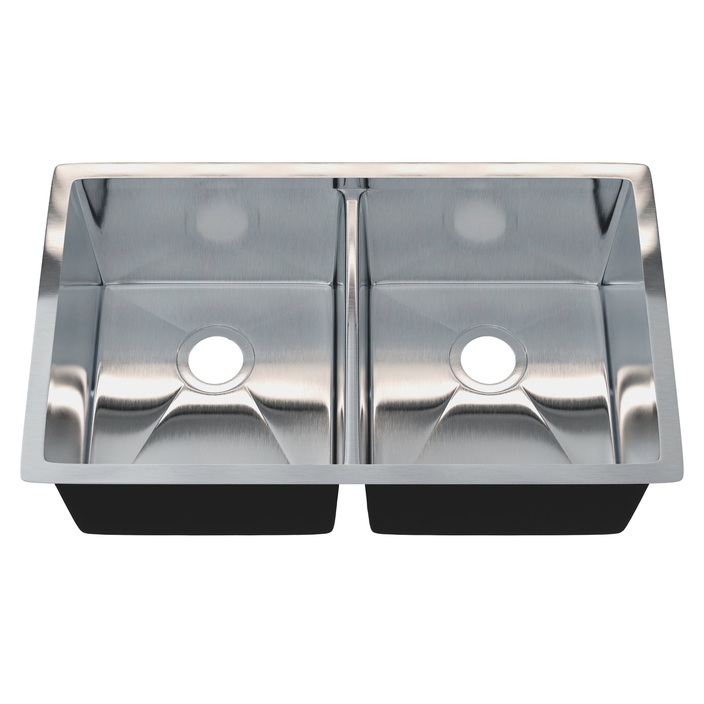 33-inch Stainless Steel Double Bowl Kitchen Sink - NKSS-R10331910DB