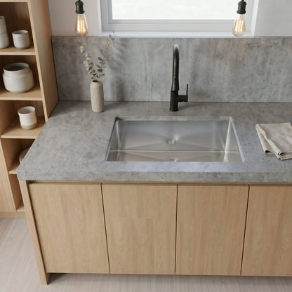 33-inch Stainless Steel Single Bowl Kitchen Sink - NKSS-R10331910SB