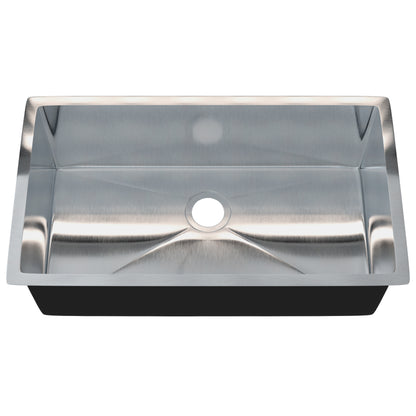 33-inch Stainless Steel Single Bowl Kitchen Sink - NKSS-R10331910SB