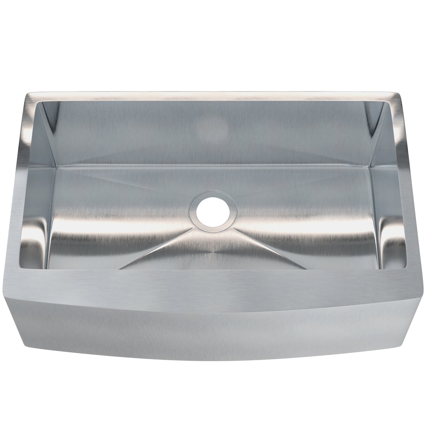 33-inch Stainless Steel Single Bowl Farmhouse Kitchen Sink  - NKSS-R103321SBFRM