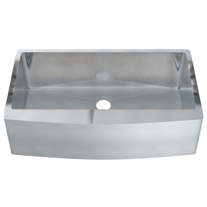 36-inch Stainless Steel Single Bowl Farmhouse Kitchen Sink - NKSS-R103621SBFRM