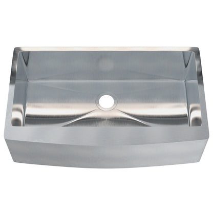 36-inch Stainless Steel Single Bowl Farmhouse Kitchen Sink - NKSS-R103621SBFRM