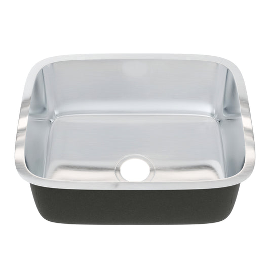 Classic 23-inch Single Bowl Stainless Steel Kitchen/Bar Sink - NKSS-R9023189SB