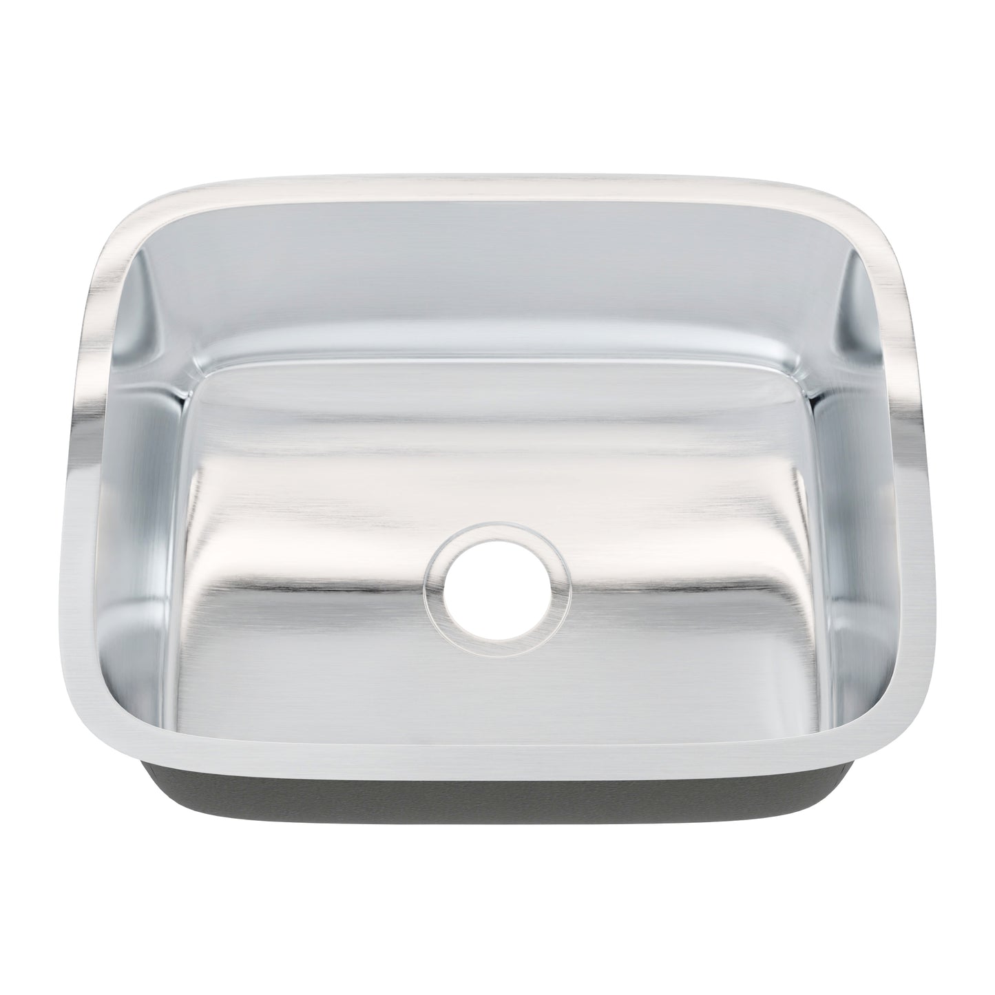 Classic 23-inch Single Bowl Stainless Steel Kitchen/Bar Sink - NKSS-R9023189SB