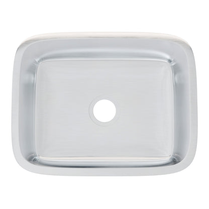 Classic 23-inch Single Bowl Stainless Steel Kitchen/Bar Sink - NKSS-R9023189SB