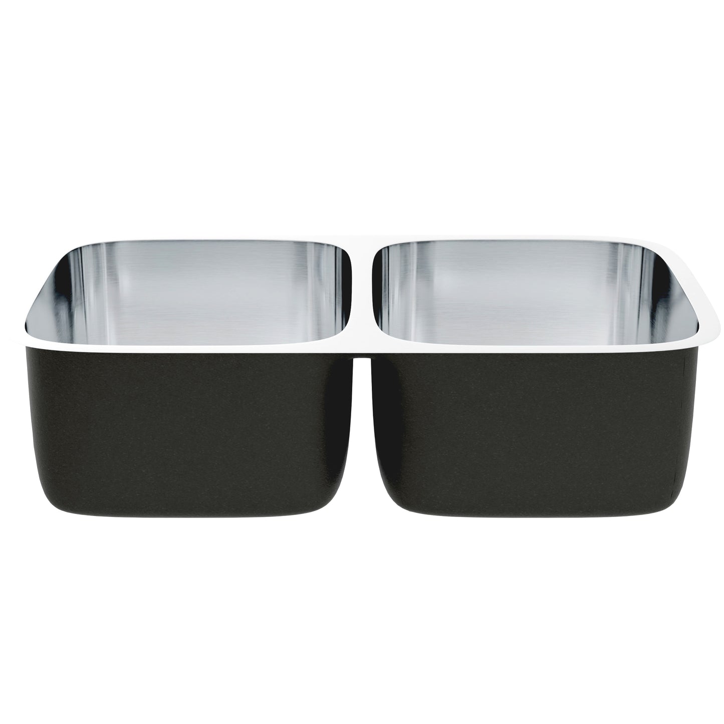 Classic 32-inch Double Bowl Stainless Steel Kitchen Sink - NKSS-R9032189DB