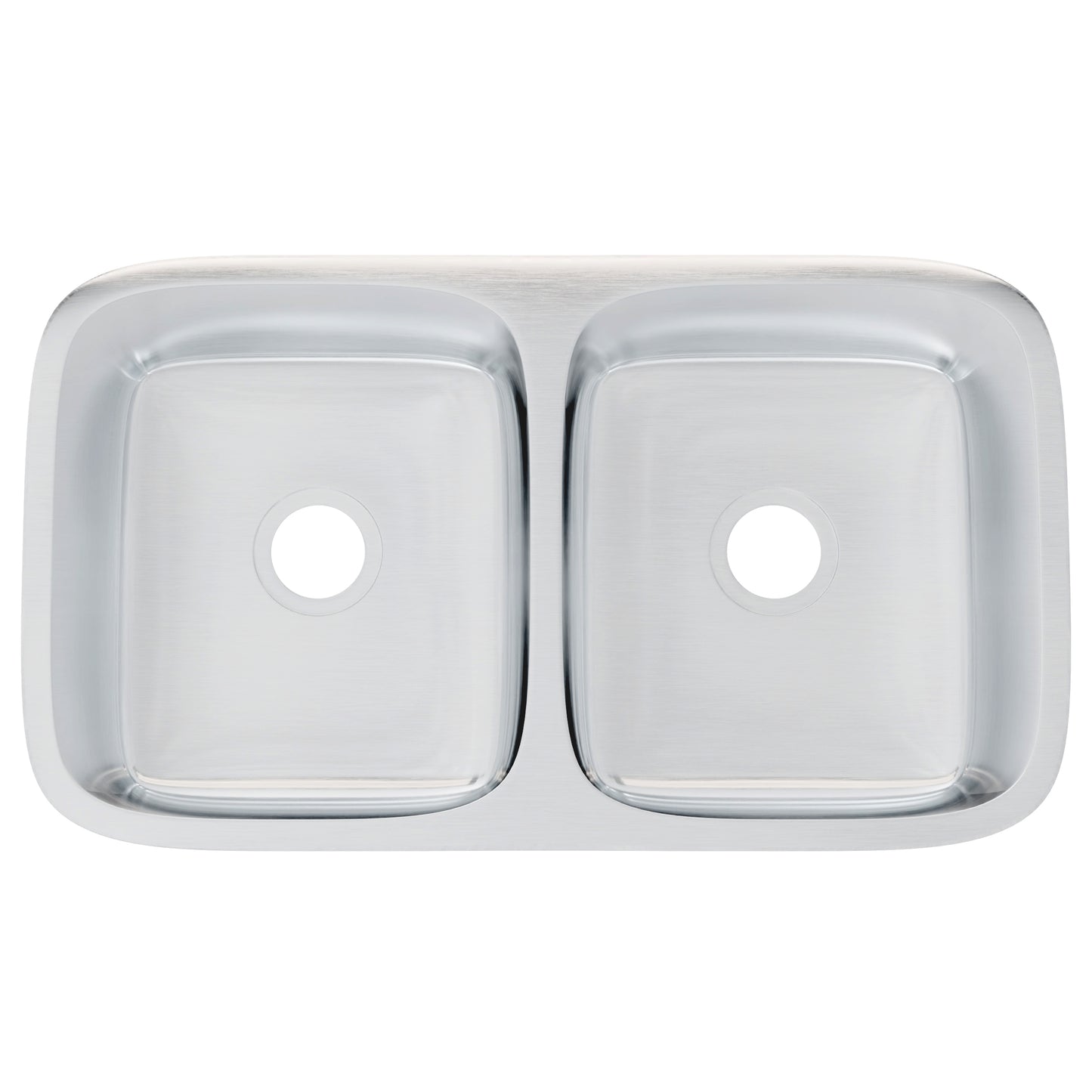 Classic 32-inch Double Bowl Stainless Steel Kitchen Sink - NKSS-R9032189DB