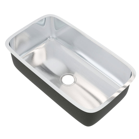 Classic 32-inch Single Bowl Stainless Steel Kitchen Sink - NKSS-R9032189SB