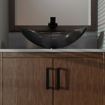 30-inch Vanity with Storm Grey Quartz Counter NOBV-30CM-280