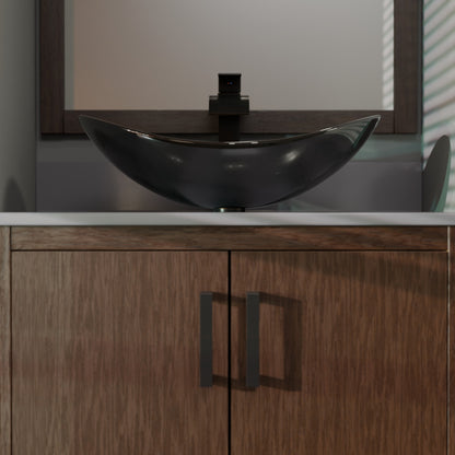 30-inch Vanity with Storm Grey Quartz Counter NOBV-30CM-280