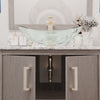 30-inch Bath Vanity with Carrara White Marble Counter and Sink - NOBV-30SG-CAR-324C