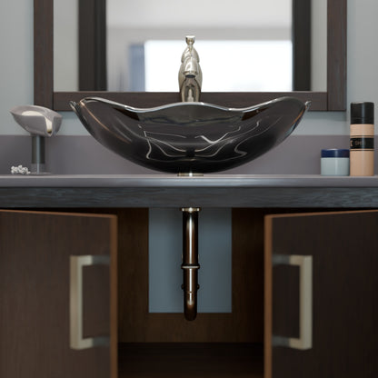 30-inch Bath Vanity with Storm Grey Quartz Counter and Sink - NOBV-30CM-280-317G