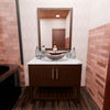 30-inch Bath Vanity with Café Mocha Quartz Counter and Sink - NOBV-30CM-6001-0088031