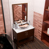 30-inch Bath Vanity with Café Mocha Quartz Counter and Sink - NOBV-30CM-6001-0088031