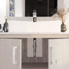 30-inch Bath Vanity with Café Mocha Quartz Counter and Sink - NOBV-30SG-6001-01141