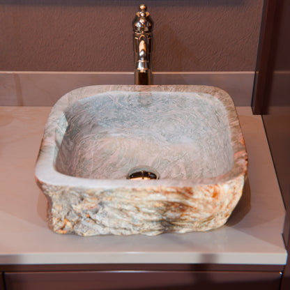 Natural Irregular Royal Cobblestone Vessel Sink NOSV-CS