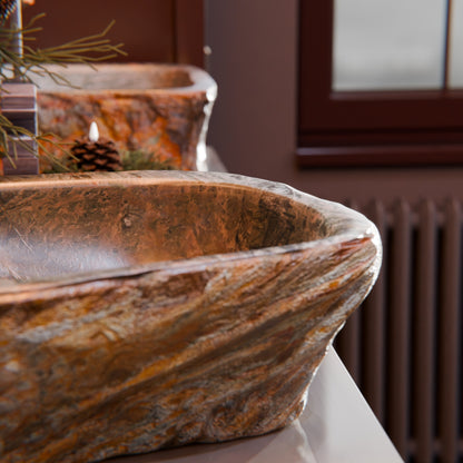 Natural Irregular Royal Cobblestone Vessel Sink NOSV-CS