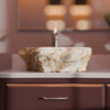 Natural Irregular Royal Cobblestone Vessel Sink NOSV-CS