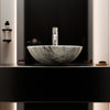 Natural Carrara White Marble Stone Vessel Sink NOSV-CW