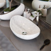 Natural Carrara White Marble Stone Vessel Sink NOSV-CWS