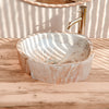 Petrified Fossil Wood Vessel Sink, NOSV-FW