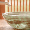 Natural Green Onyx Stone Vessel Bathroom Sink NOSV-GO