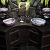 Natural Purple Onyx Irregular Stone Vessel Bath Sink NOSV-PO