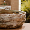 Natural Travertine Onyx Stone Vessel Bath Sink NOSV-TO