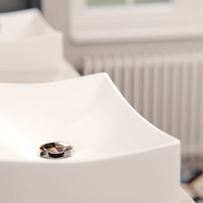 Rectangular Porcelain Vessel Bath Sink Combo NSFC-01141116 Series