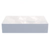 Rectangular White Porcelain Vessel Bathroom Sink NP-01141W-GEO