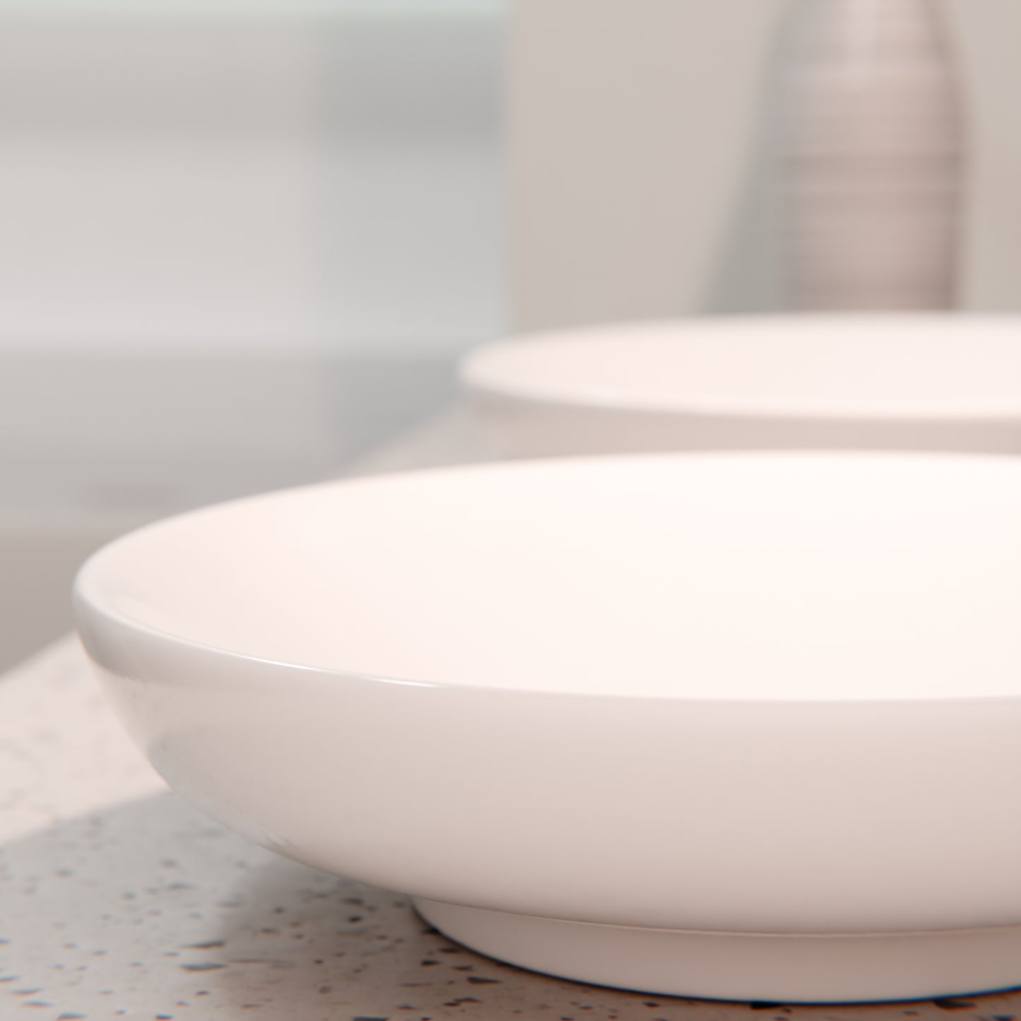 Contemporary White Porcelain Vessel Sink, NP-256300