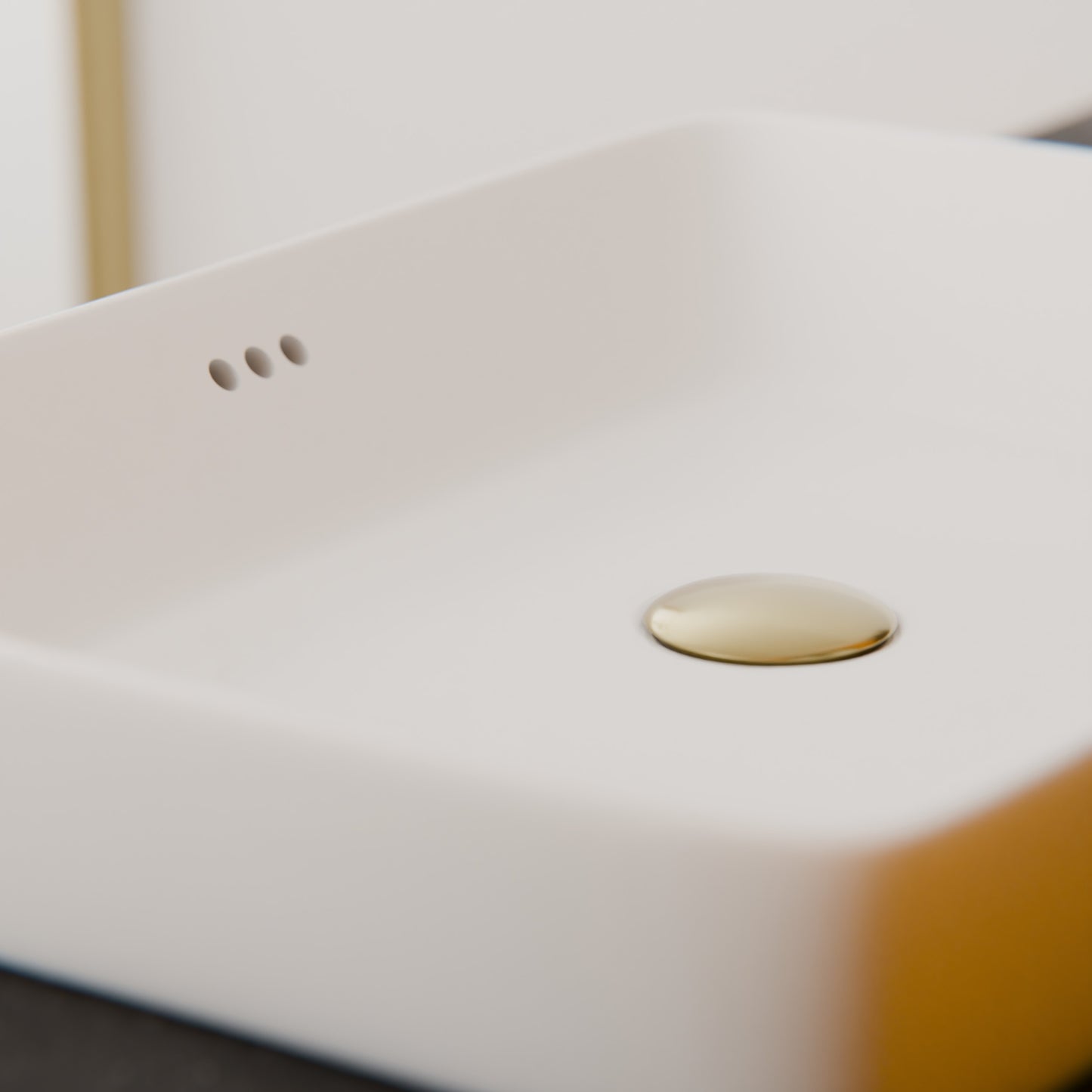 Rectangular White Porcelain Drop-in Sink with Overflow, NP-DI2185511