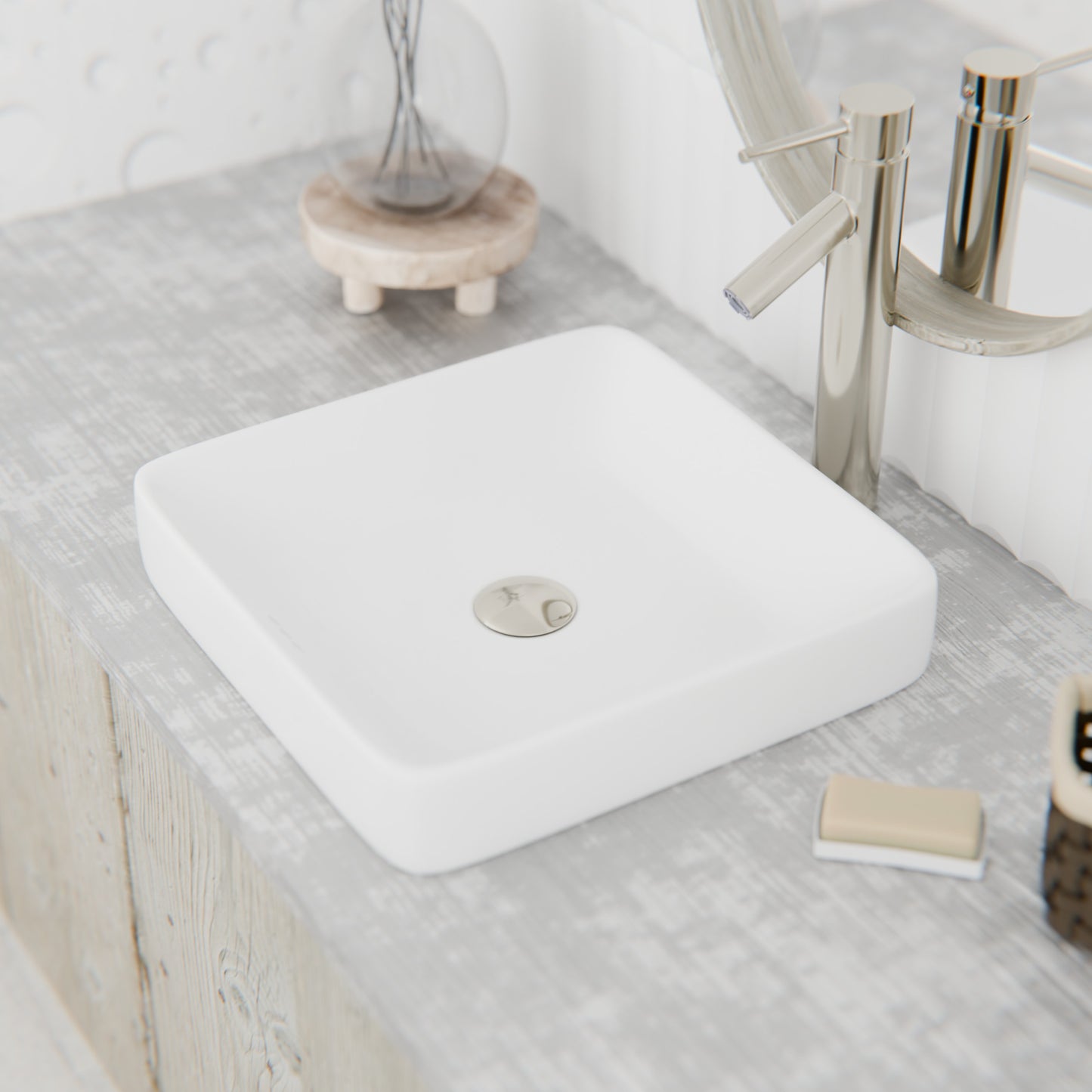 Dalyss Contemporary Single Hole Vessel Bath Faucet, BM-012 Series