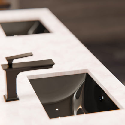 Novatto single lever bathroom faucet handle part set from 368-HNDL series, shown in polished finish with mounting details.