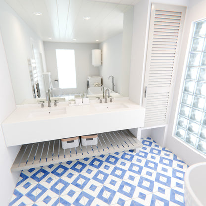 Extra Wide Rectangular Undermount White Porcelain Sink with Overflow, NP-U213907