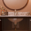 Small Rectangular Undermount White Porcelain Sink with Overflow, NP-U213909