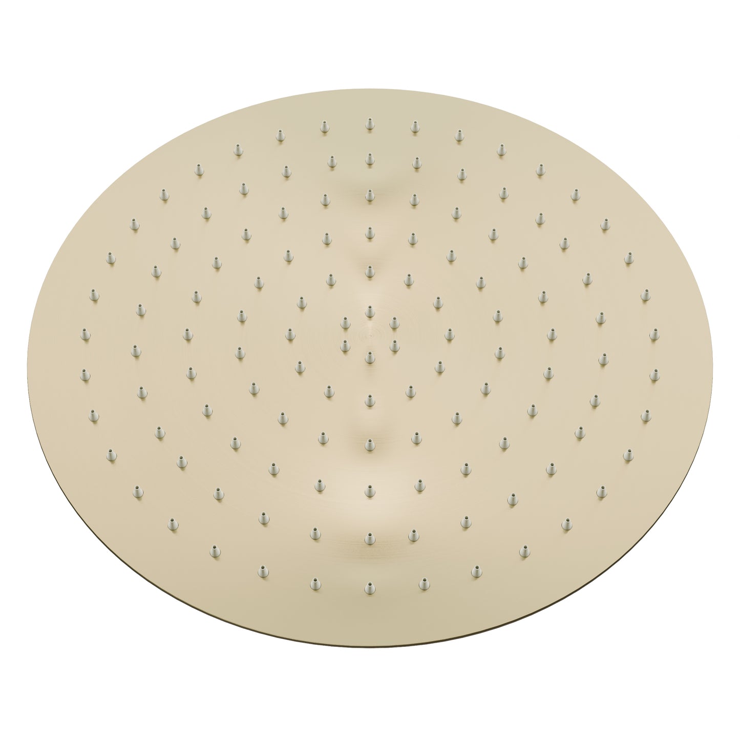 Novatto 10-inch round rainfall shower head for shower and bathtub, featuring a sleek chrome finish and multiple water spray settings.